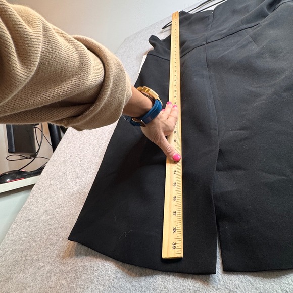 Rickie Freeman Teri Jon Tiered Dress Black Beaded Neckline Sleeveless Size‎ 16 - Picture 10 of 10